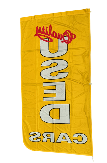 Quality Used Cars Banner Flag 90cm by 180cm - Multiple Colors Available