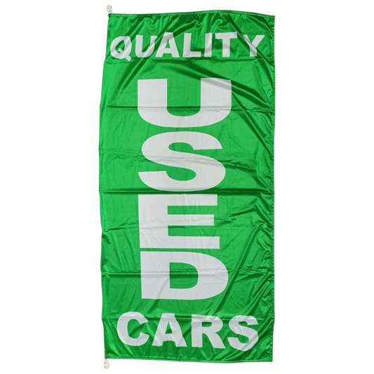 Quality Used Cars Banner Flag, 90x180 cm