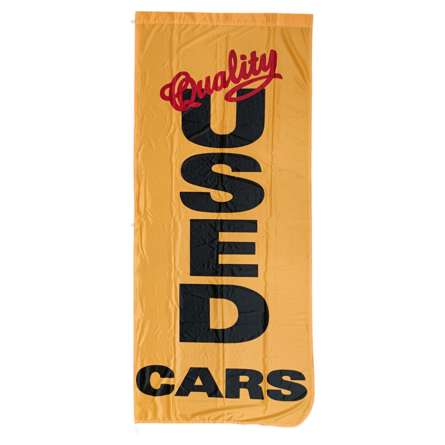 Quality Used Cars Flag, 90x180 cm - Available in Various Colors