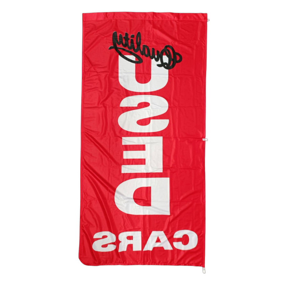 Quality Used Cars Flag, 90x180 cm - Available in Various Colors