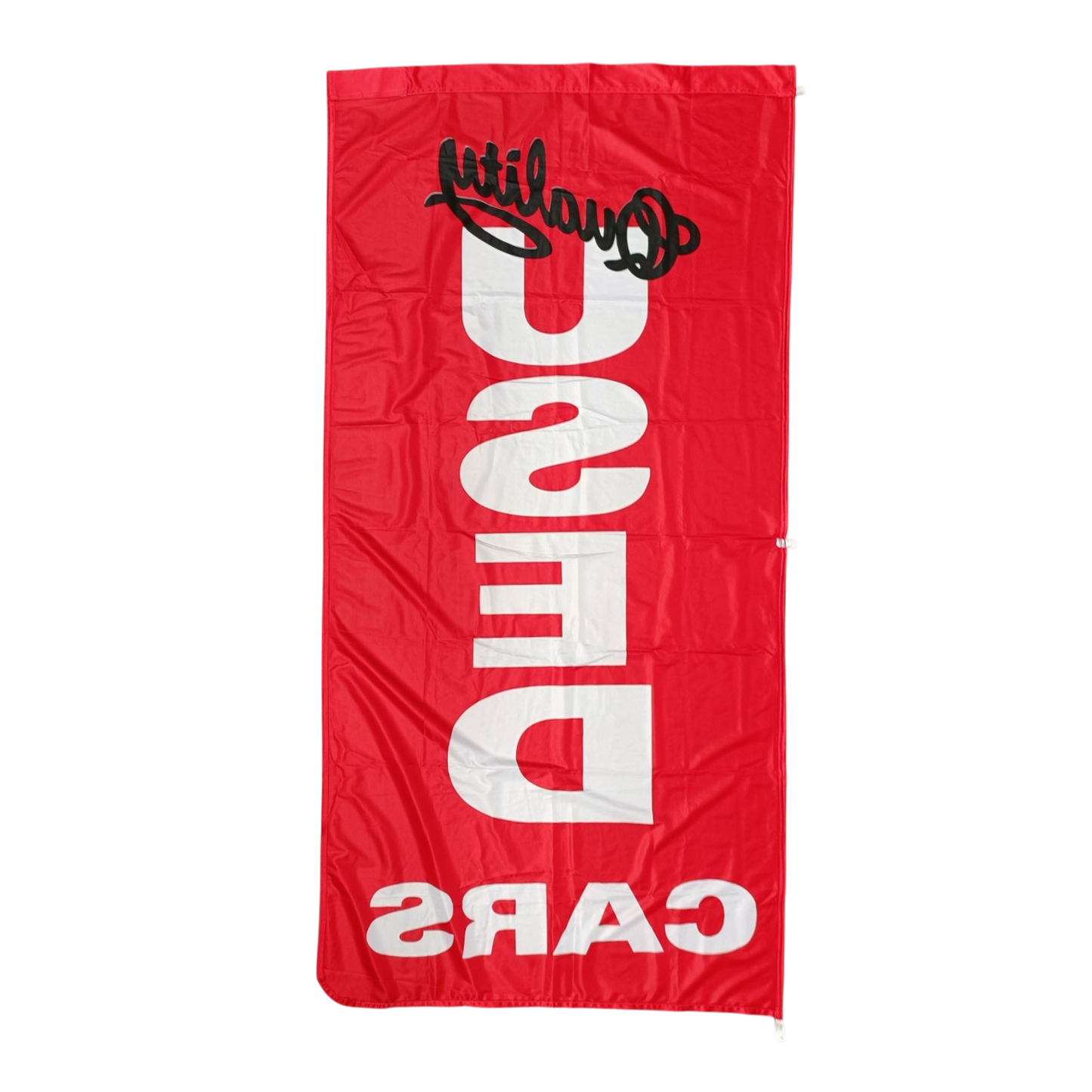 Quality Used Cars Flag, 90x180 cm - Available in Various Colors