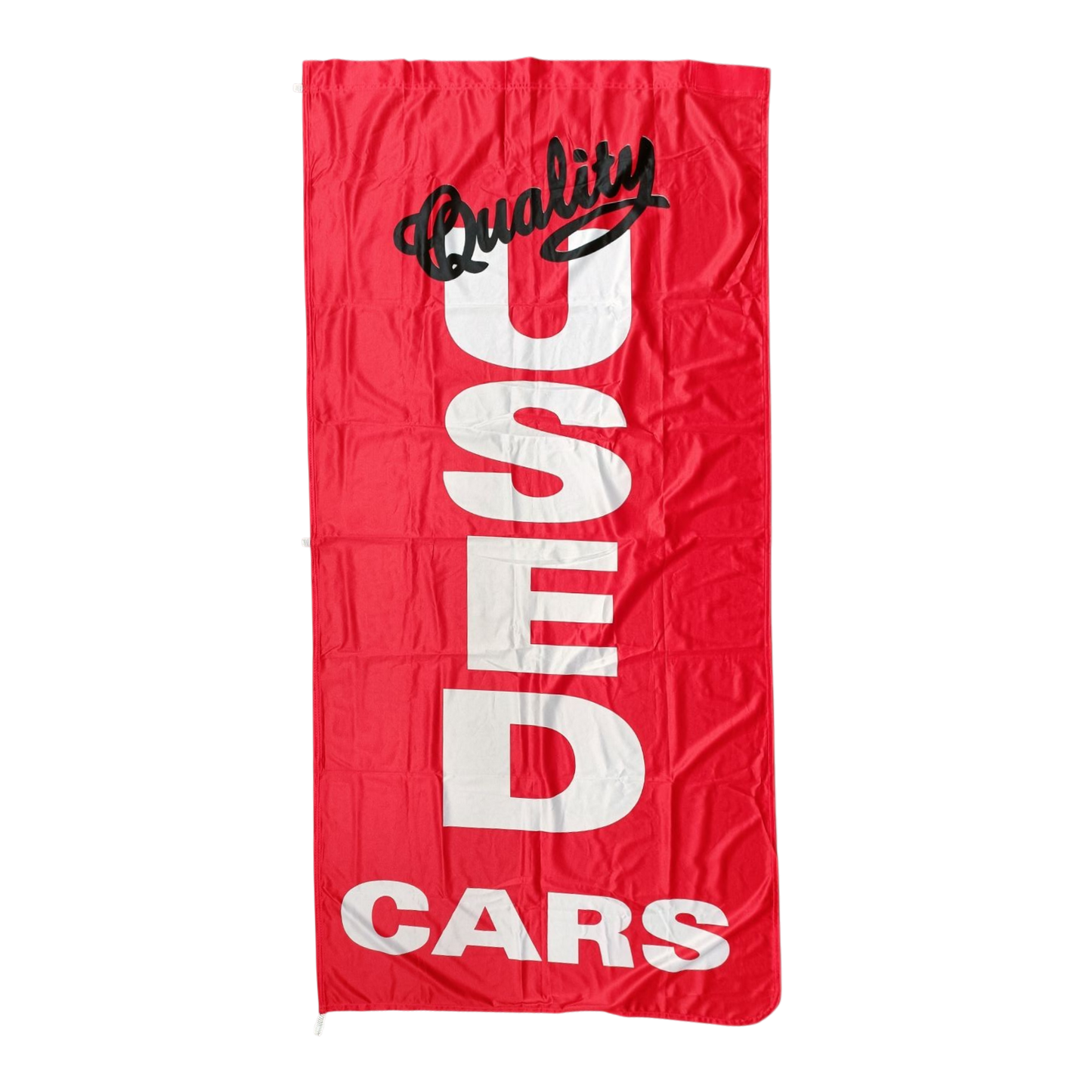 Quality Used Cars Flag, 90x180 cm - Available in Various Colors