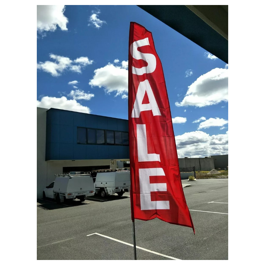 SALE Sail Flag, 95x240 cm