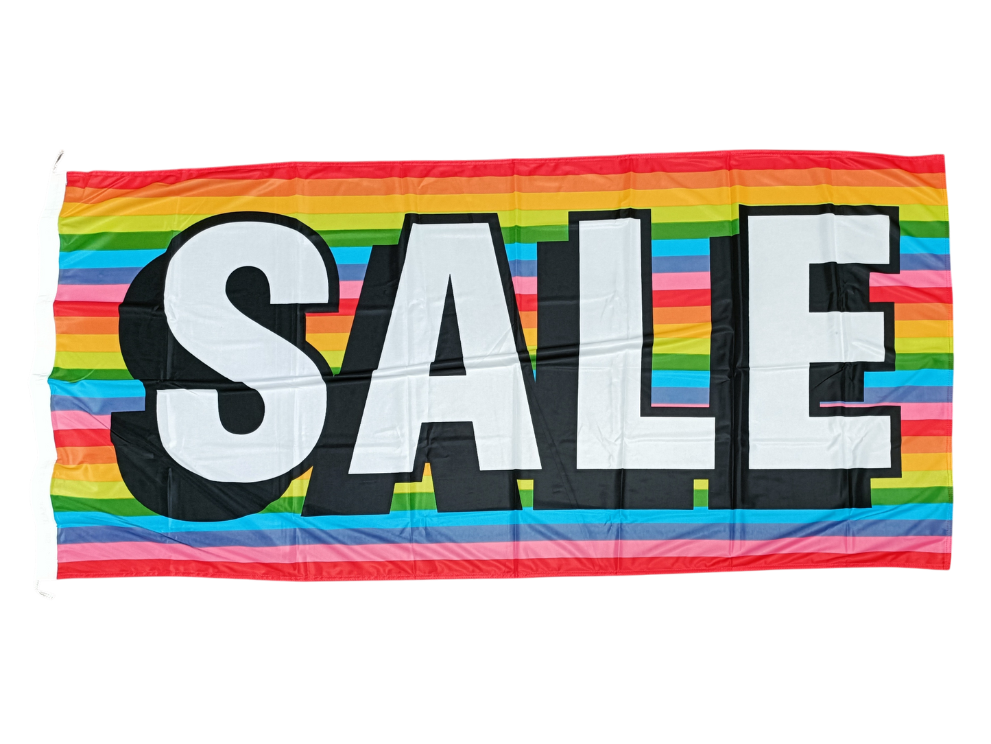 Sale Flag, Rainbow, 180x90 cm