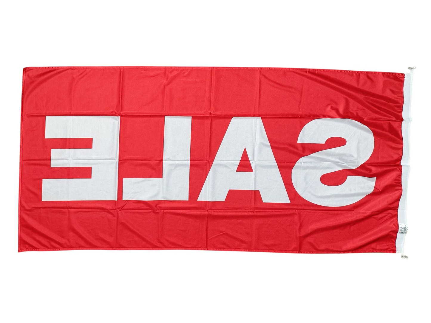 Sale Flag, Red, 180x90 cm