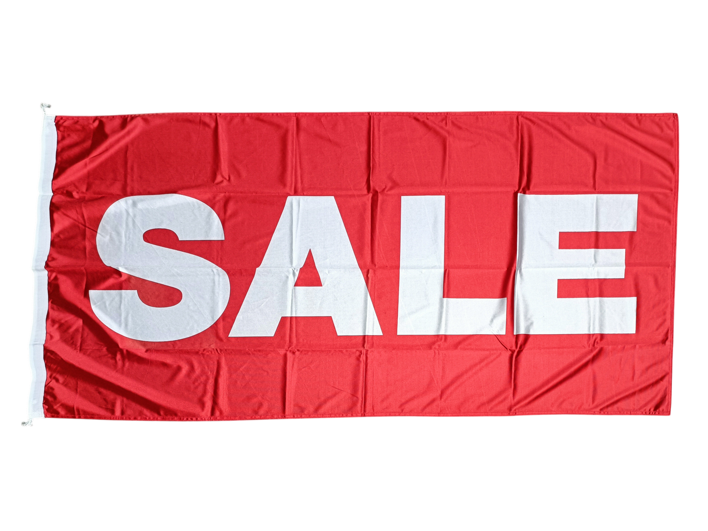 Sale Flag, Red, 180x90 cm