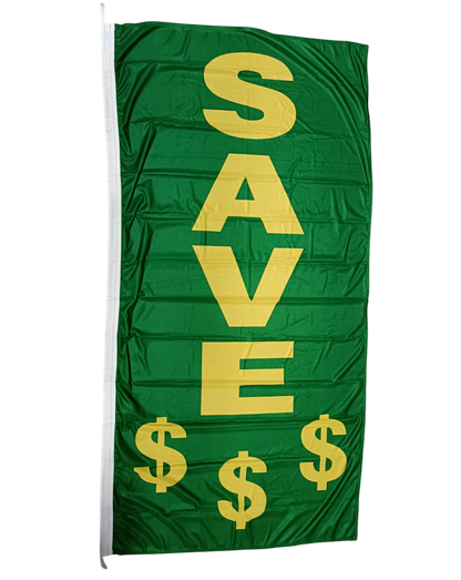 Save $$$ Vertical Flag, 90cm by 180cm