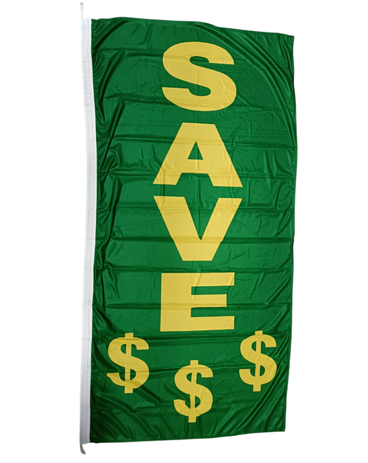 Save $$$ Vertical Flag, 90cm by 180cm
