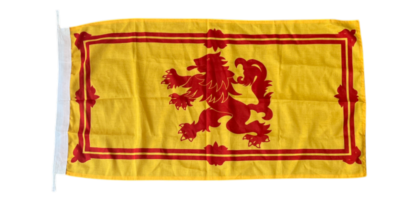 Scottish Rampant Lion Flag