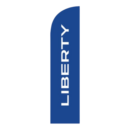 Subaru and 'Model' Feather Flags, 75x300 cm