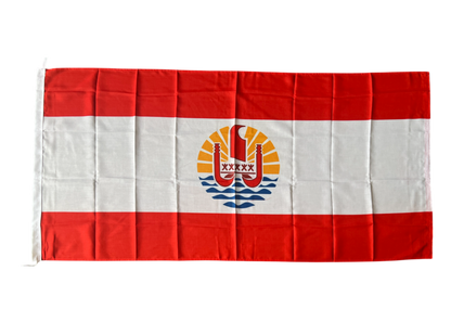Tahiti/French Polynesia Flag