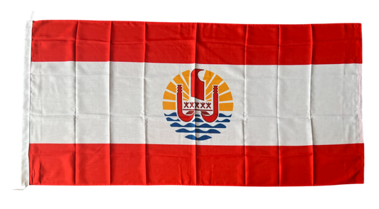 Tahiti/French Polynesia Flag