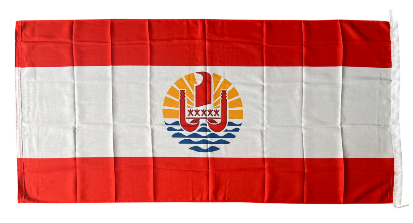 Tahiti/French Polynesia Flag