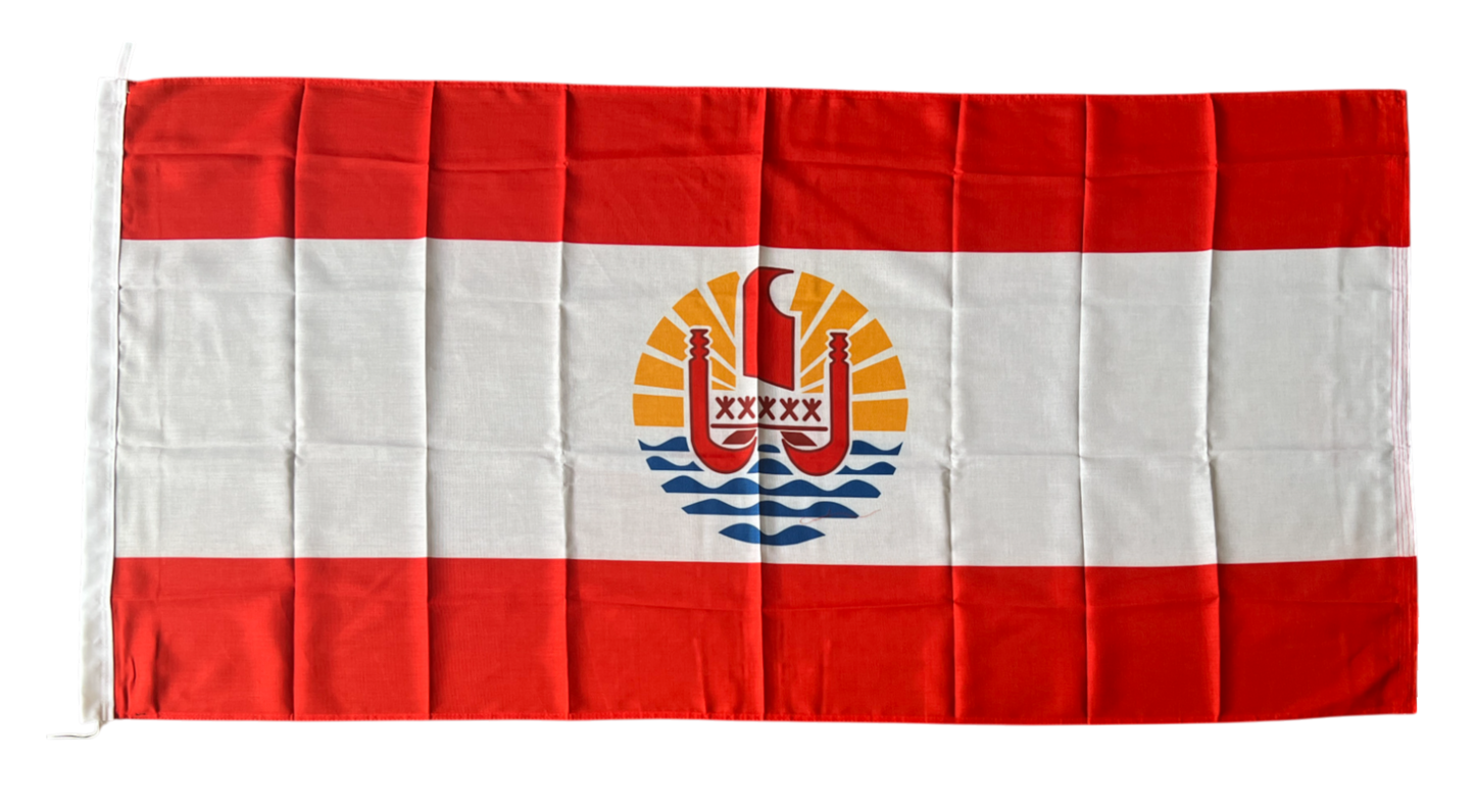 Tahiti/French Polynesia Flag