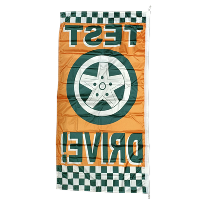 Test Drive Flag, 90x180 cm