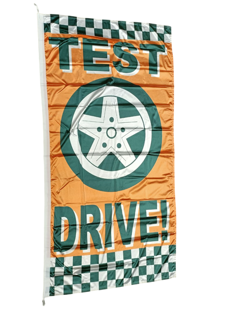 Test Drive Flag, 90cm by 180cm