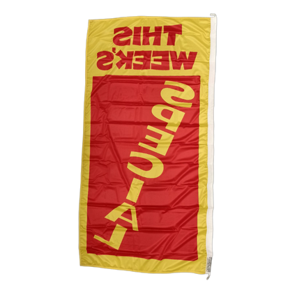 This Week's Special Flag, 90x180 cm