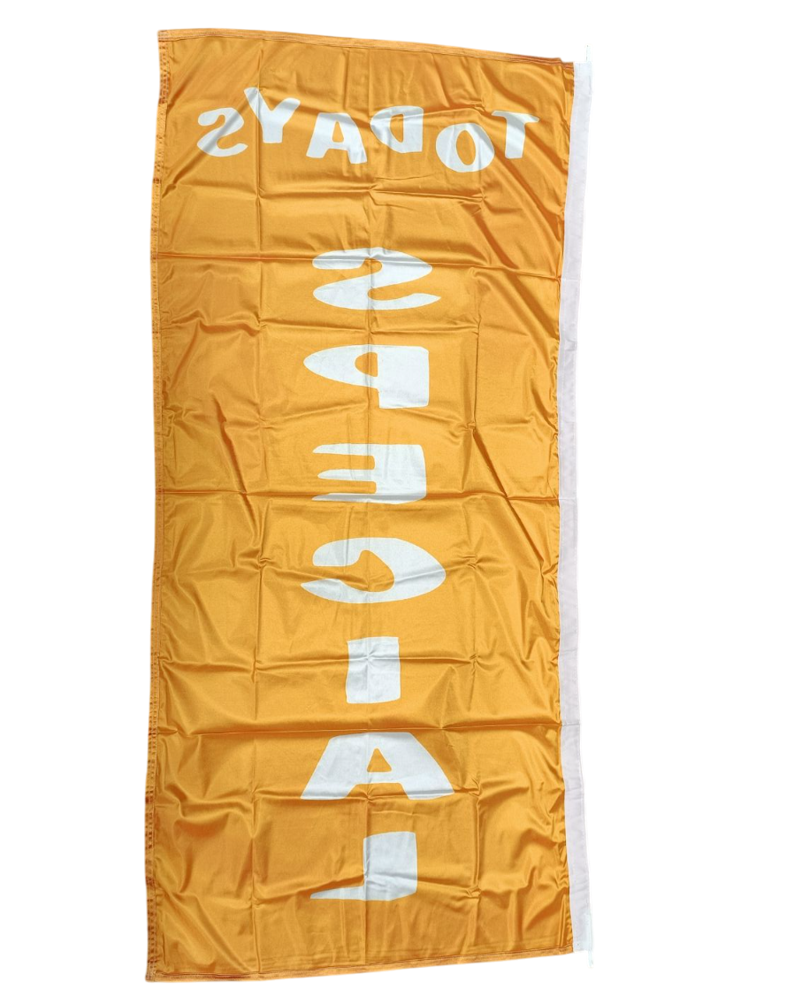 Today's Special Flag, 90cm by 180cm