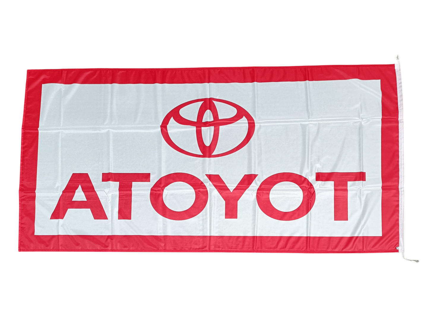 Quality, TOYOTA White Outdoor Flag - Multiple Sizes Available