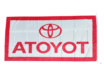 Quality, TOYOTA White Outdoor Flag - Multiple Sizes Available