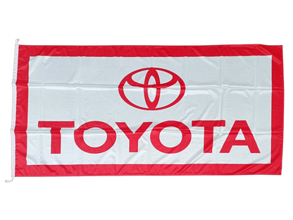 Quality, TOYOTA White Outdoor Flag - Multiple Sizes Available