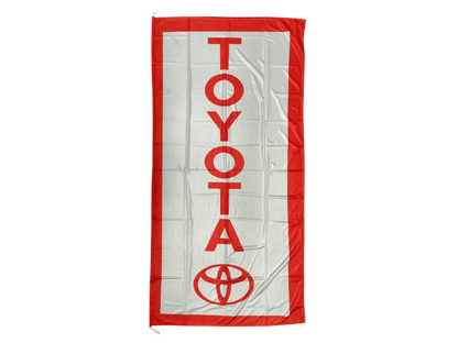 Quality, TOYOTA White Outdoor Flag - Multiple Sizes Available