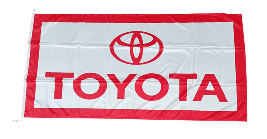 Quality, TOYOTA White Outdoor Flag - Multiple Sizes Available