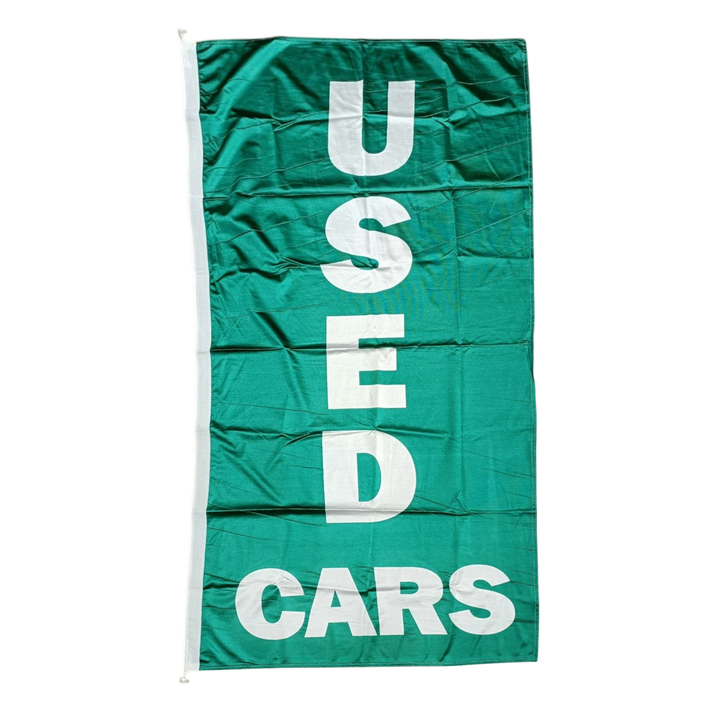 Used Cars Flag, 90x180 cm - Available in Blue and Green Colors
