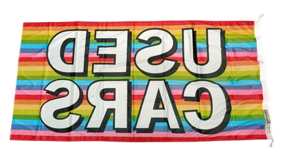 Used Cars Flag– Multiple Colors Available