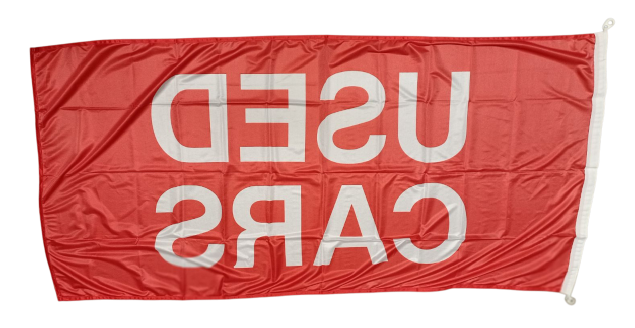 Used Cars Flag– Multiple Colors Available
