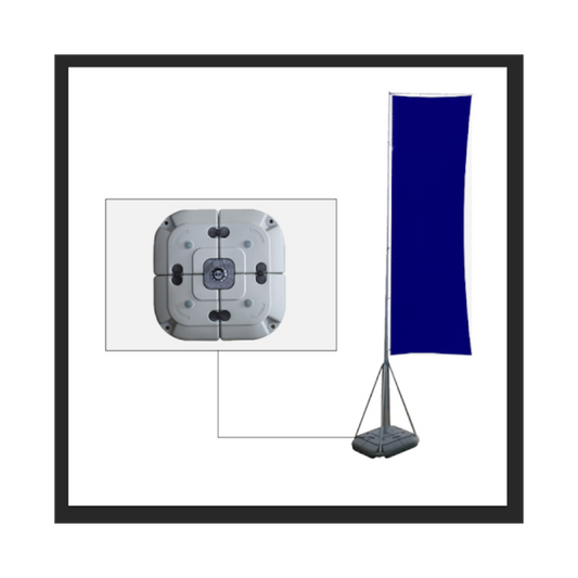 Heavy Duty Portable Aluminum Telescopic Flagpoles